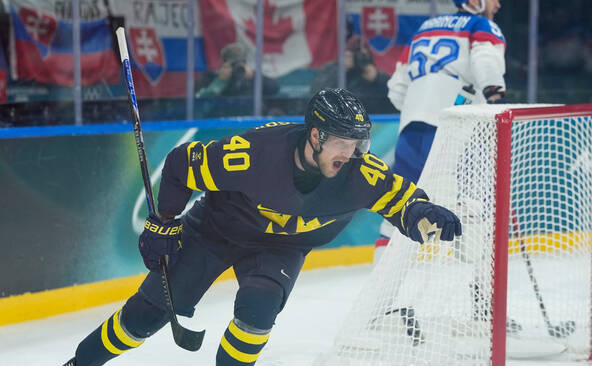 La Suède remplit son contrat en battant la Slovaquie