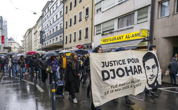 Hommage pour l'homme abattu aux Pâquis par un policier en mai 2025
