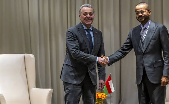 Iran: Cassis salue les efforts du facilitateur omanais