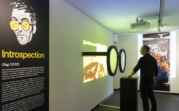 Les univers de Frederik Peeters à la Maison d'Ailleurs à Yverdon