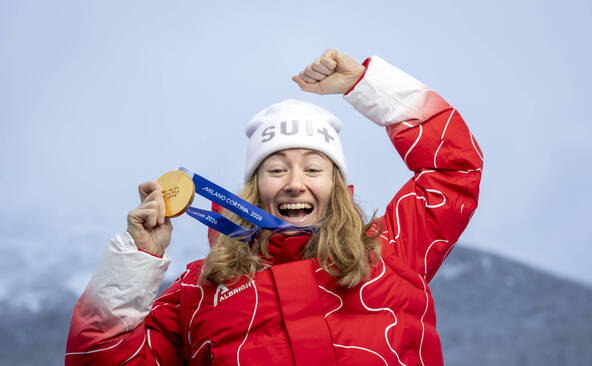 Ski alpinisme: Marianne Fatton, championne olympique de sincérité