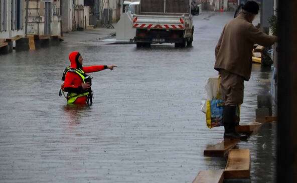 Lente décrue dans une partie de l'ouest de la France
