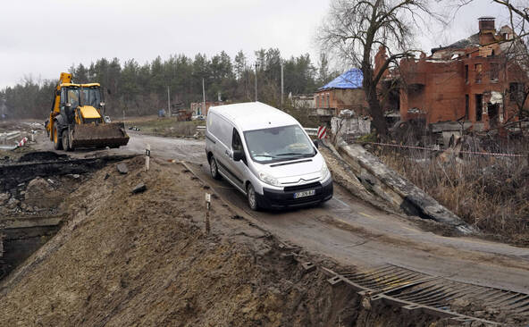 La reconstruction de l'Ukraine coûtera 455 milliards de francs