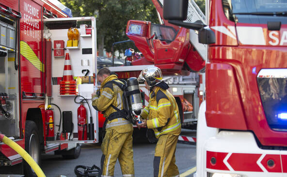 Le cycle d'orientation du Foron fermé après un incendie