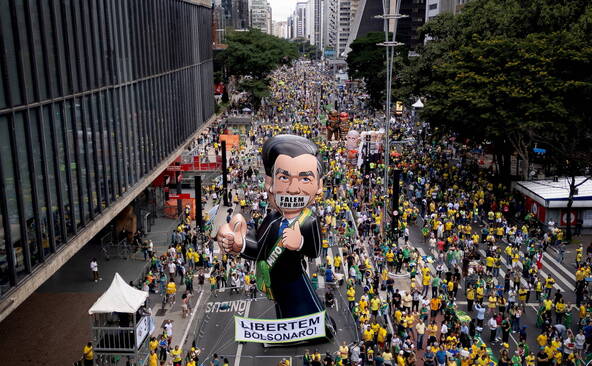 Manifestations contre Lula au Brésil