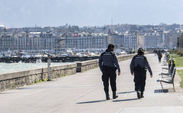 Les polices municipales genevoises sollicitées en marge du G7
