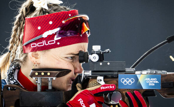 Une belle 7e place pour Lea Meier à Kontiolahti