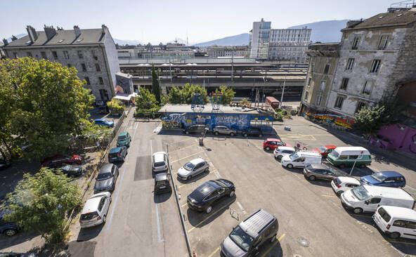 Début d'importants travaux de rénovation des immeubles des Grottes