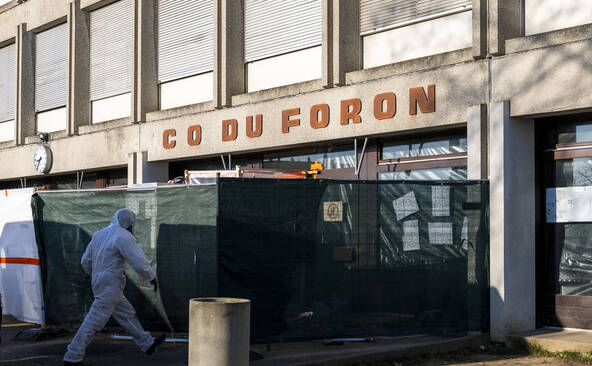 Incendie au cycle du Foron: une reprise des cours envisagée mardi