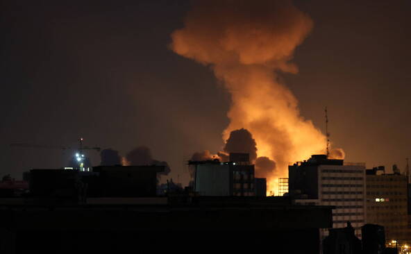 Israël dit lancer des frappes « de grande envergure » sur Téhéran