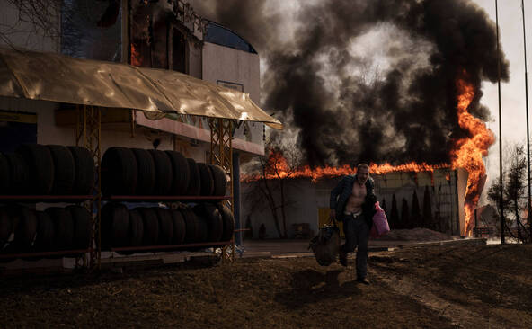 Alerte aérienne dans toute l'Ukraine, neuf blessés dans l'est