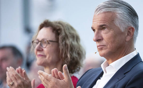 Le patron d'UBS Sergio Ermotti empoche 14,9 millions en 2025