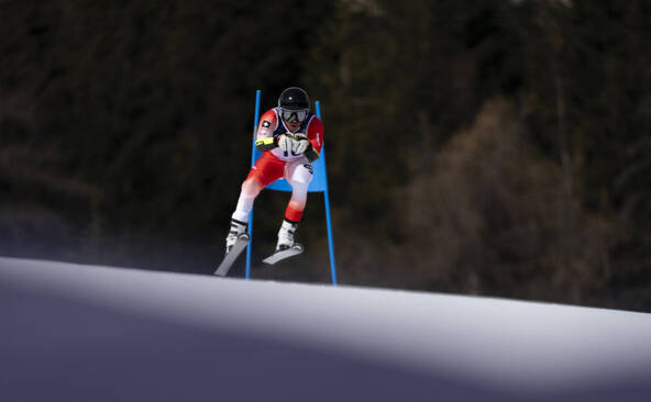 Robin Cuche: « Je n'ai jamais été aussi détendu au départ »