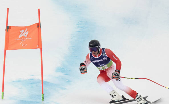 Paralympiques: Le Vaudois Emerick Sierro termine 9e du combiné