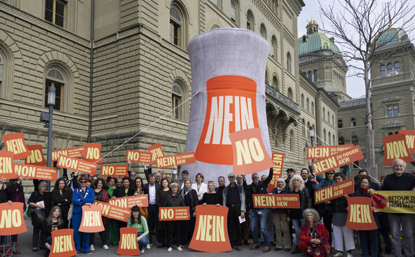 22'000 signatures contre de nouvelles centrales nucléaires