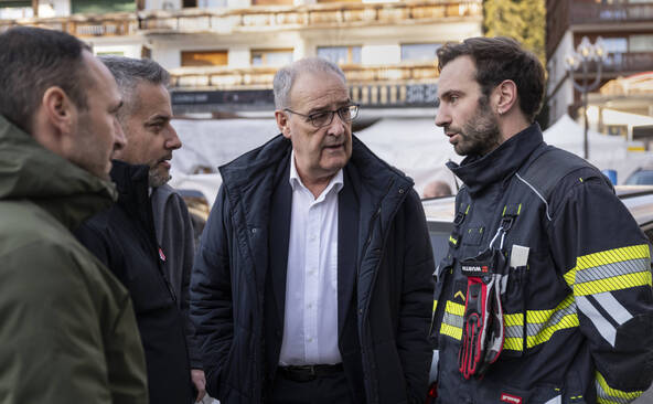 Crans-Montana: Les victimes ont rencontré Guy Parmelin à Sion