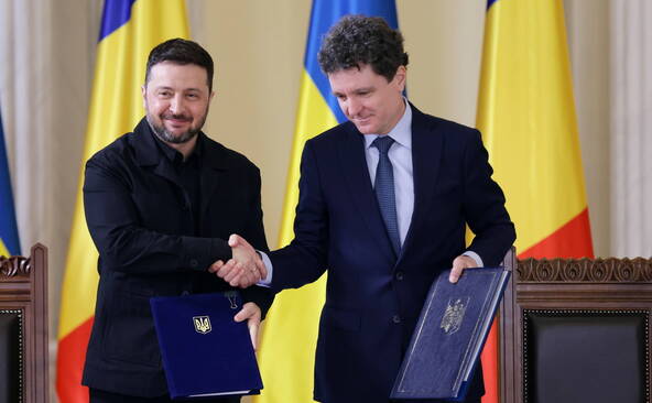 Bucarest et Kiev produiront des drones ensemble en Roumanie