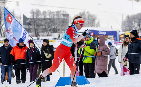 Nadja Kälin 8e du 50 km d'Oslo/Holmenkollen