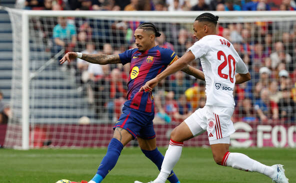 Sow marque en vain contre le Barça, Vargas de retour