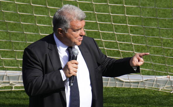 Joan Laporta réélu président du FC Barcelone