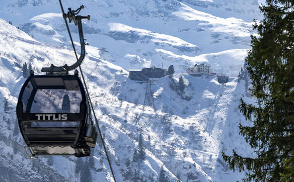 Une télécabine tombe dans domaine skiable d'Engelberg (OW)