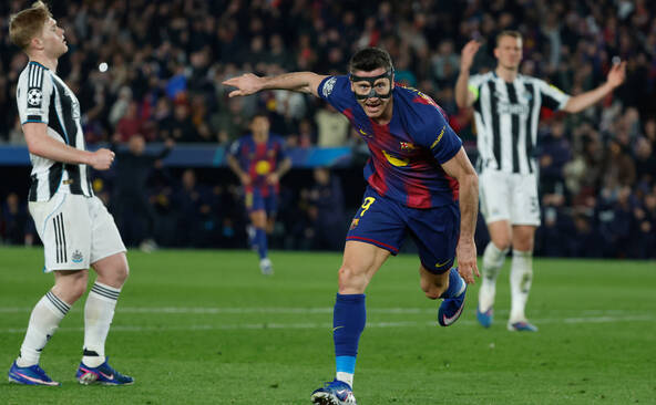 Ligue des champions: Barcelone corrige Newcastle 7-2