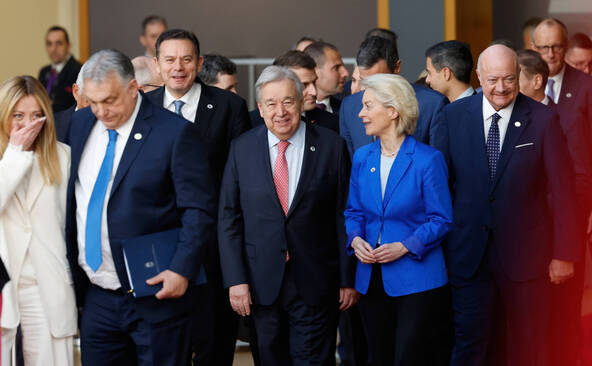 Prêt à l'Ukraine: le sommet européen échoue à rallier Orban