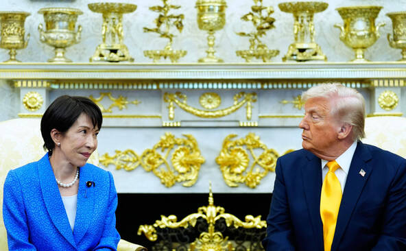 Trump évoque Pearl Harbor devant la première ministre japonaise