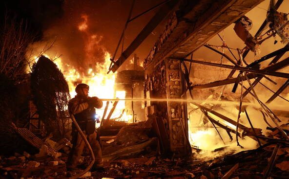 Des frappes russes sur le sud de l'Ukraine font un mort