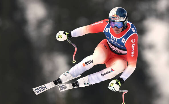 Descente messieurs: von Allmen 2e derrière Paris