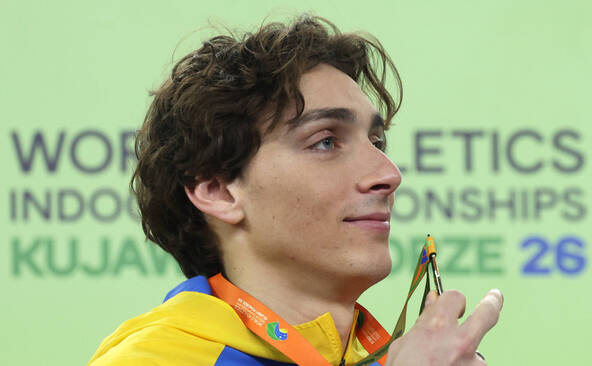 Armand Duplantis présent au City Event du 20 août