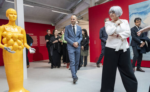 Le Centre culturel suisse à Paris a rouvert après 4 ans de travaux