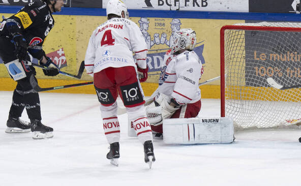 Play-off: succès important pour Fribourg-Gottéron
