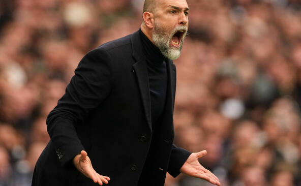 Tottenham: Tudor s'en va après 44 jours sur le banc