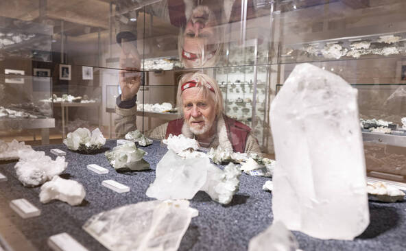 Des pépites pour les amateurs de minéralogie au coeur du Gothard