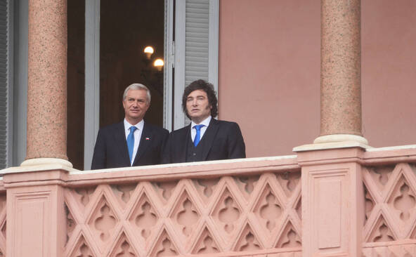 Argentine: le président chilien Kast reçu par Milei