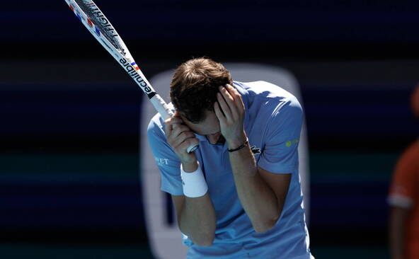 Monte-Carlo: Medvedev balayé d'entrée par Berrettini