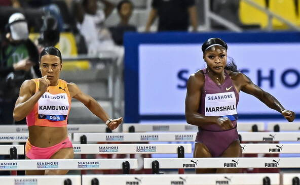 Le coup d'envoi de la Diamond League à Doha repoussé