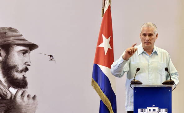 Le président cubain ne démissionnera pas sous la pression US