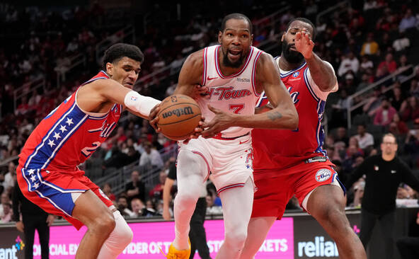 Le grand huit pour Houston et Clint Capela