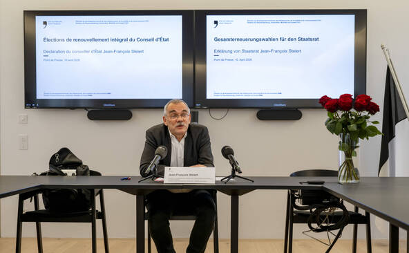 Conseil d'Etat fribourgeois: Jean-François Steiert ne se représente pas