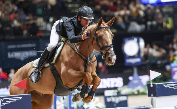 Steve Guerdat 2e avant l'ultime épreuve de la finale