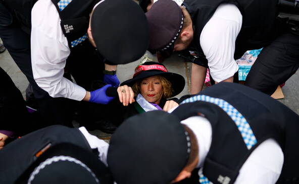 Londres: 523 manifestants soutenant Palestine Action arrêtés