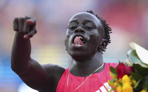 Gout Gout réussit 19''67 sur 200 m, à 18 ans