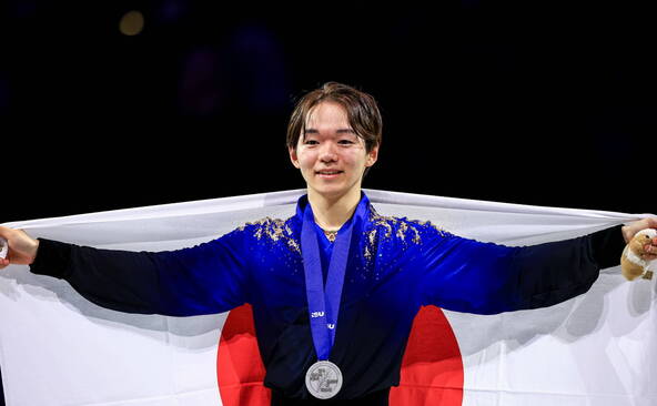 Le vice-champion olympique Kagiyama fait une pause