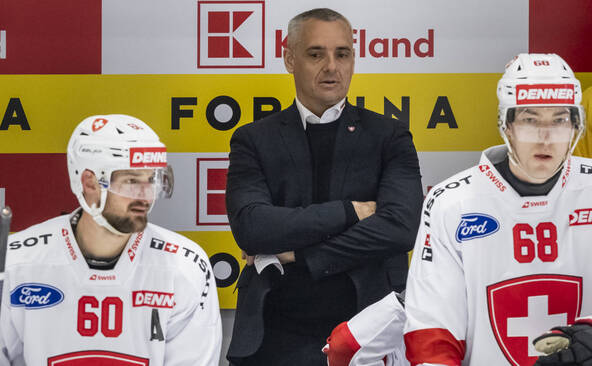 La Suisse battue pour les débuts de Jan Cadieux