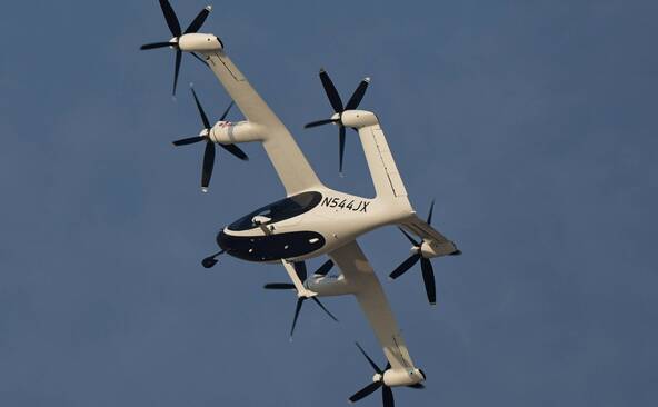 Dubaï se dote d'une station de taxis volants