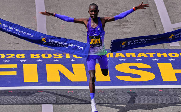 Korir et Lokedi vainqueurs du marathon de Boston, comme en 2025