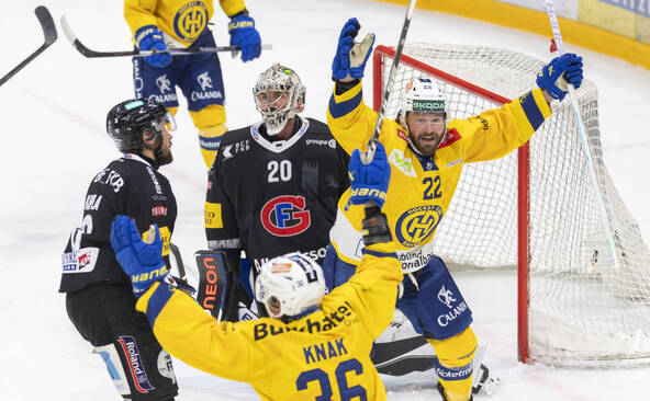 Vainqueur à Fribourg, Davos égalise en finale des play-off