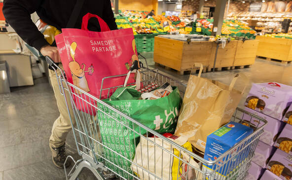 Les besoins en aide alimentaire ont augmenté à Genève en 2025